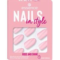 essence Nails in style 14 (Artificial nails, Rose)