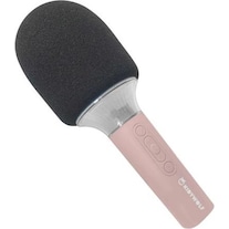 Kidywolf Microfono Bluetooth di colore rosa chiaro