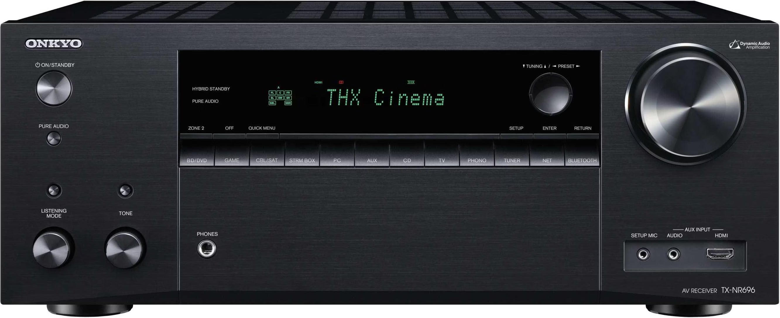 Onkyo TX-NR6100 - Ricevitore AV di rete certificato THX a 7,2 canali