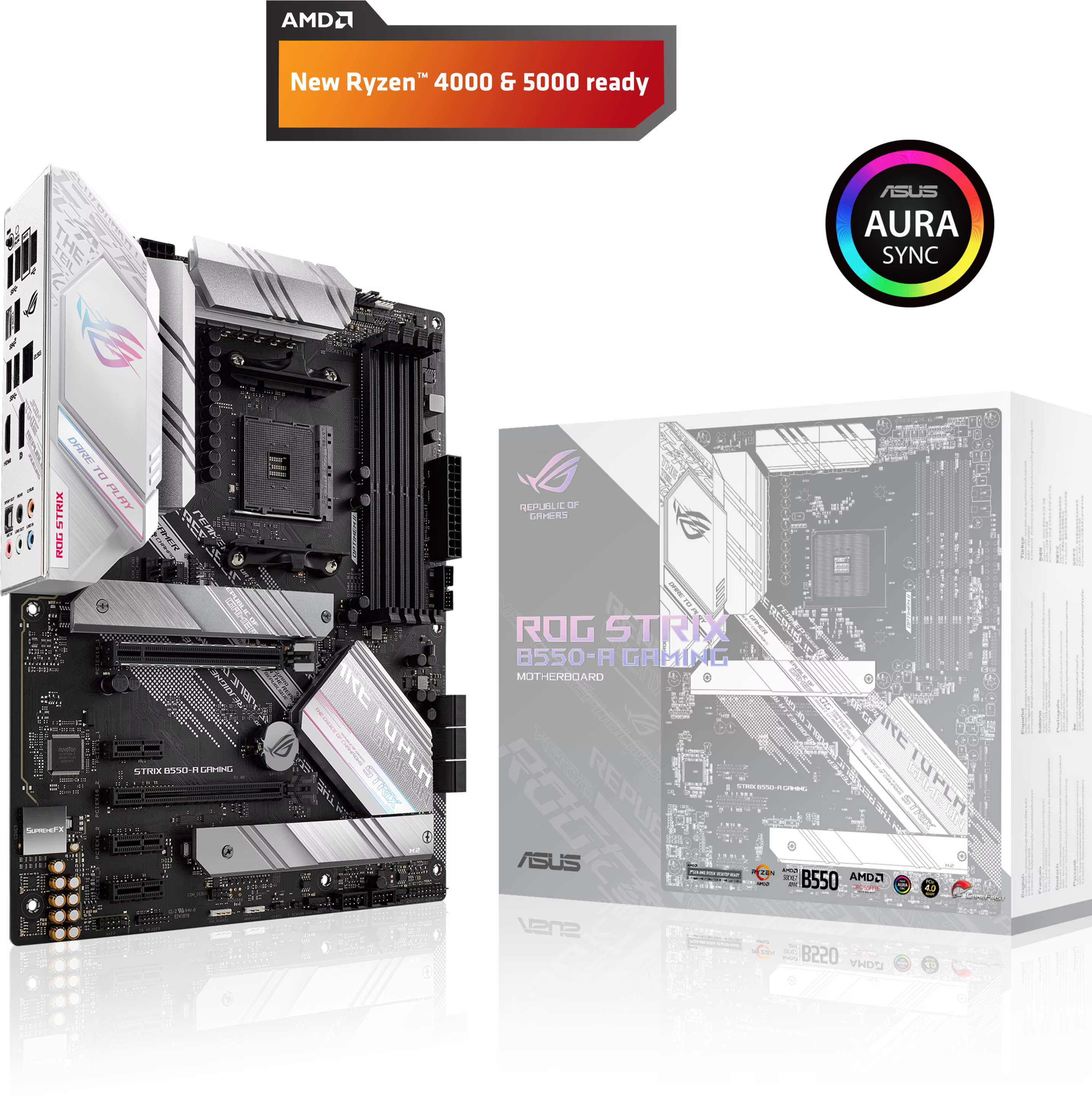 CPU ROG STRIX B550-A GAMING Ryzen 7 5700X3D ゲーミングマザーボード ROG STRIX B550-A GAMING [ATX] 【PCパーツ