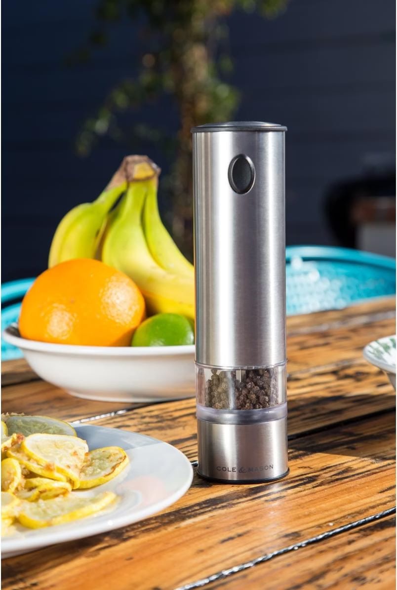 Macina Sale Cole & Mason Amesbury - Regolabile, Acciaio Inox E Acrilico, 190mm, Garanzia A Vita - Foto 5