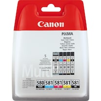 Canon PGI-580/CLI-581 Multipack (C, M, Y, BK, PGBK)