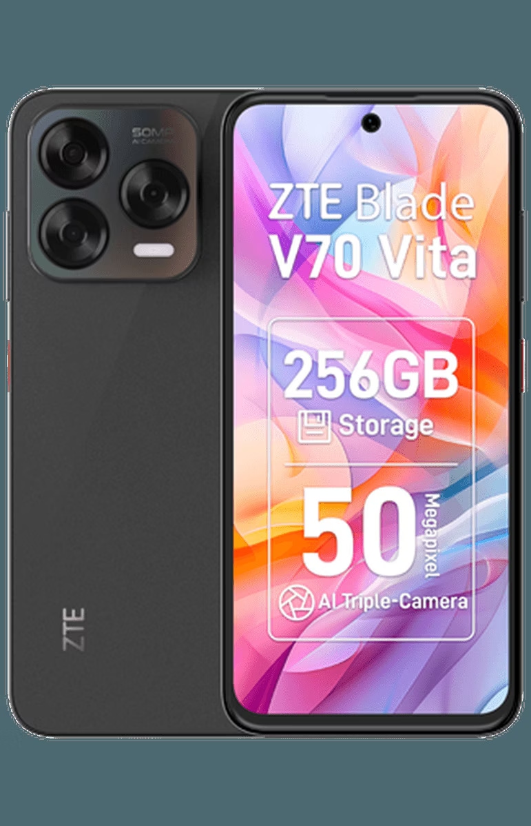 ZTE Blade V70 Vita 4GB/256GB Grau (256 GB, Grigio, 6.70", Doppia SIM