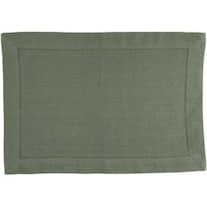 Linen & More Indi Army Green Placemat 35 x 50 cm, Set of 4