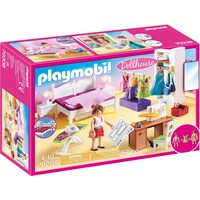 Playmobil Bedroom with sewing corner (70208, Playmobil Dollhouse)