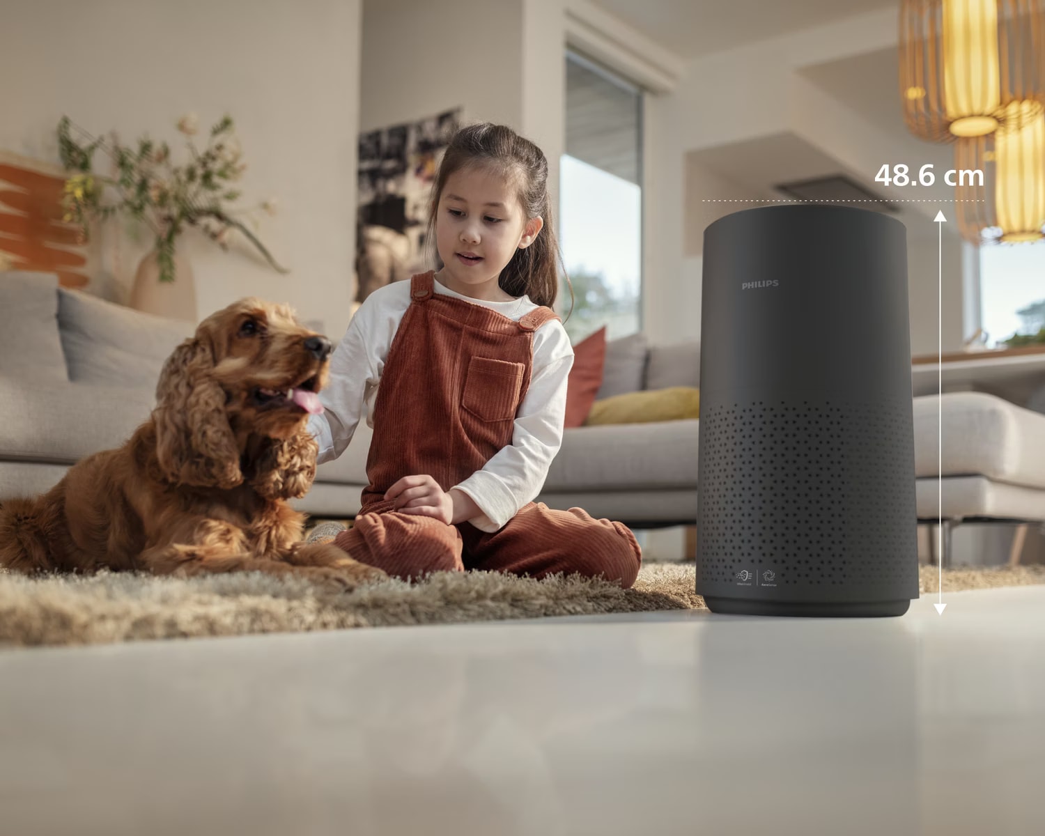 Purificatore D'Aria Philips 1000i Series - Per Stanze Fino 78m&sup2;, WiFi, Ultra Silenzioso, AC1715/11