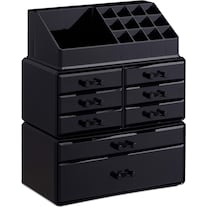 Relaxdays Makeup Organizer with 8 Drawers