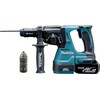 Makita Drill and pick hammer DHR243RTJ, 2 batteries (Rechargeable battery operated)