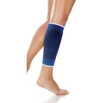 Lifemed Elastic Sports Bandage blue Calf Protection Size L (L)