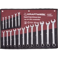 Kraftwerk Set di chiavi combinate (18 x)