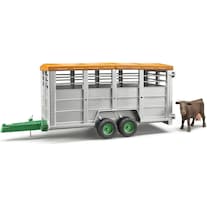 Bruder Cattle trailer and cow