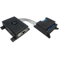 Zetpro Dispositivo LPR-Box ORTHUS per il riconoscimento dei numeri di auto. Funziona con 2 telecamere IP.