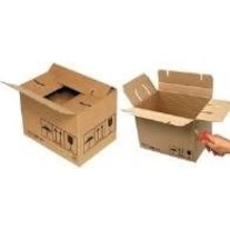 Colompac Shipping carton Multi-Cargo, 1-wall, brown Inner dimensions: (W)384 x (D)284 x (H)167 mm