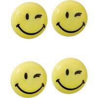 Franken Magnet round Smiley (4 Piece)