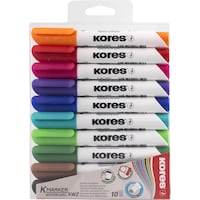 Kores K-Marker - Whiteboard markers (Multicoloured, 10, 5 mm)