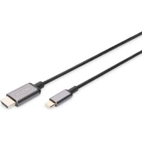 Digitus USB Typ C — HDMI (Typ A) (HDMI, 180 cm)