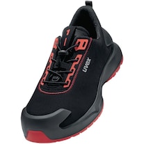 Uvex Sports uvex 1 x-craft low shoes S3L 68032 black, red width 11 size 42 (S3, 42)