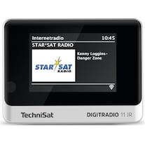 TechniSat DigitRadio 11 IR nero/argento (VHF, Web radio, DAB, Bluetooth, WiFi)
