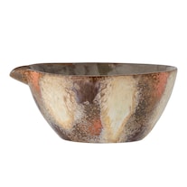 Bloomingville Aristos Bowl, Brown, Stoneware (0.40 l, 1 x)