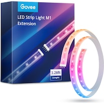 Govee Prolunga per strisce LED, 1 m, RGBICW (Bianco, 100 cm)