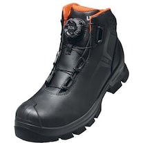 Uvex Safety 2 MACSOLEÂ® boots S3 65322 black, orange width 11 size 50 (S3, 50)