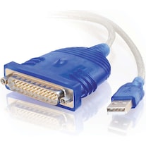 C2G USB To Serial DB25 Adapter Cable (1.80 m)