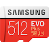 Samsung Evo+ microSD UHS-I (512 GB, microSDXC, U3, UHS-I)
