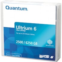 Quantum Cartuccia dati LTO6 Media Ultrium 2,5/6,25TB (LTO-6 Ultrio, 2500 GB)