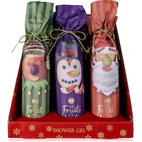 Accentra Shower gel THE FRUITS OF WINTER in bottle incl. gift box, 200ml, 3 motifs/fragrances assorted: A