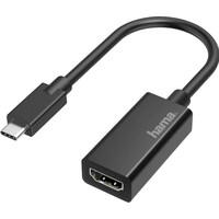 Hama Da USB-C a HDMI (HDMI, 23 cm)