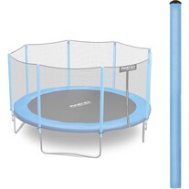 Neo Sport Binario superiore del trampolino con rete esterna 8-15 piedi, blu