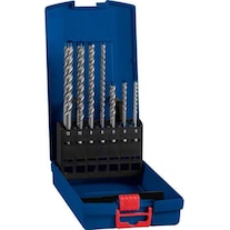 Bosch Professional Zubehör Set di punte per trapano a percussione EXPERT SDS plus-7X, 5/6/6/8/10/12 mm, 7 pezzi. (5 mm, 6 mm, 8 mm, 10 mm, 12 mm)