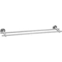 tesa MOON Towel rail two-arm incl. adhesive solution without drilling