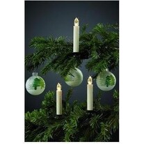 Hellum LED Christmas tree candles wireless BASIS-SET 10 BS ww, Box (1 x)
