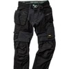 Snickers Workwear FlexiWork Trousers+ Black W33/L32 (48, W33/L32)