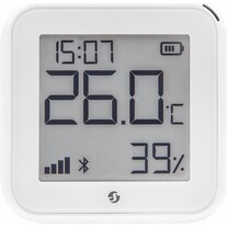 Shelly Plug & Play Plus H&T Gen, 3 Matte White Temperature & Humidity Sensor (Thermo hygrometer)