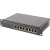 Digitus DN-60013 25.4cm 10inch 8-Port Fast Ethernet Switch 8 x 10/100Mbps RJ45 integrated power supply unit (8 ports)