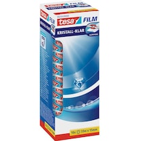 tesa tesafilm 10x CRISTAL-CLAR adhesive tape (15 mm, 33 m, 10 Piece)
