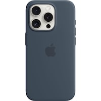 Apple Custodia in silicone con MagSafe (iPhone 15 Pro)
