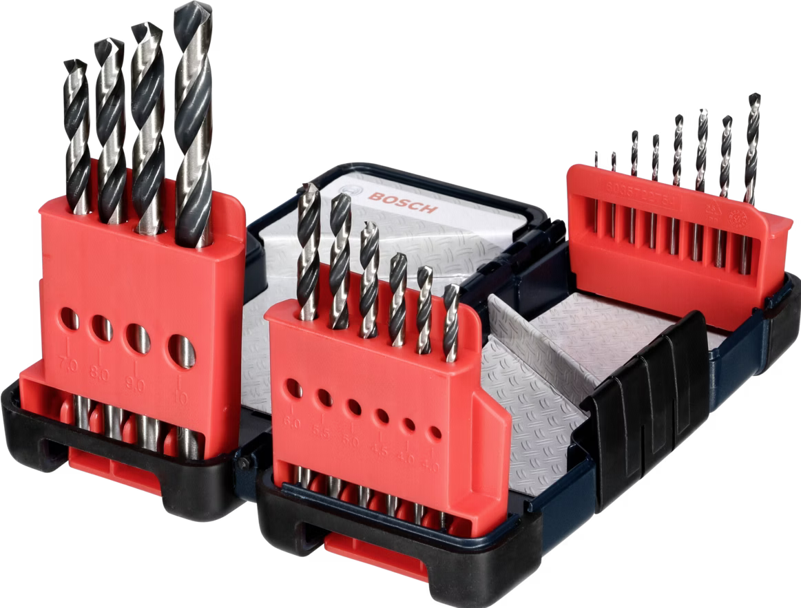 Bosch Professional Set 18 Punte HSS Per Metallo - Diametro 1-10mm, Per Trapani E Avvitatori - Foto 5