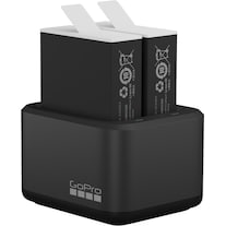 GoPro Dual Battery Charger + Enduro (Linea elettrica, Eroe 11, Eroe 10, Eroe 9, Eroe 12)