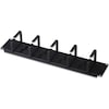 Digitus patch panel/cable guide 48,3cm 19inch 2U 5x cable guide 40x60mm black RAL9005