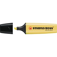 STABILO BOSS ORIGINAL Pastel Highlighter (Yellow, 1, 5 mm)