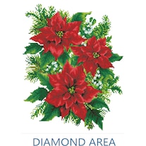Diamond Dotz Original Diamond Painting Set Festive Cheer, creative set with 12,322 diamond tesserae