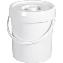 Lockweiler Diaper pail with lid white 7 L