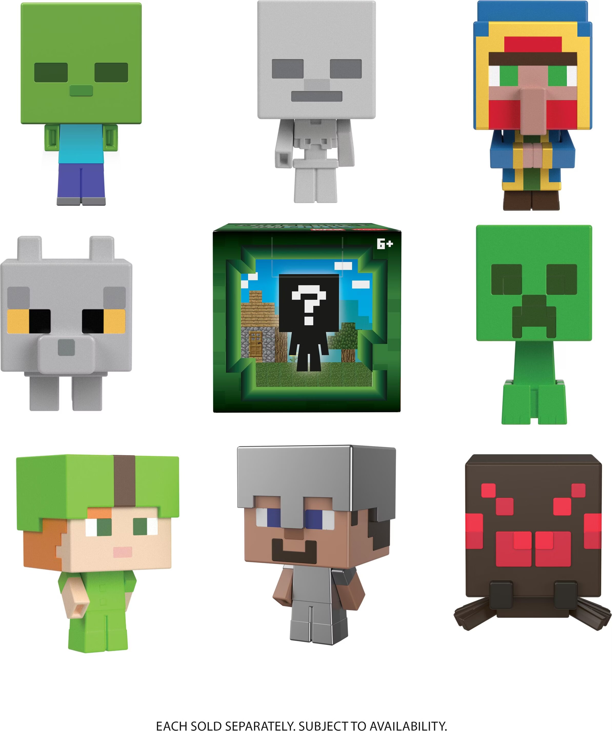 Testa di Minecraft Creeper pixel art