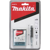 Makita magnetic bit holder 80mm + 25pcs twist bits B-48773