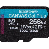 Kingston Tela Go Plus (microSDXC, 256 GB, U3, UHS-I)