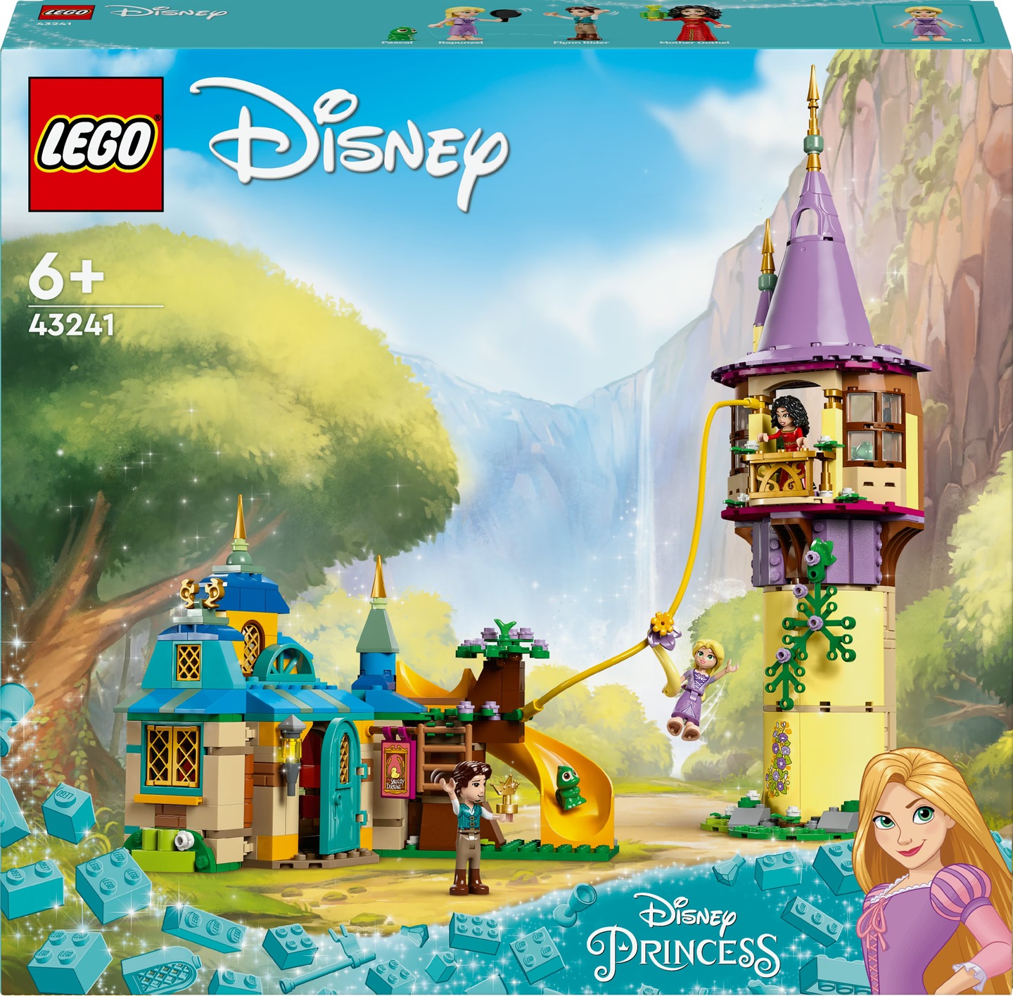 LEGO ǀ Disney Princess Rapunzel’s Tower & The Snuggly Duckling 43241 ...