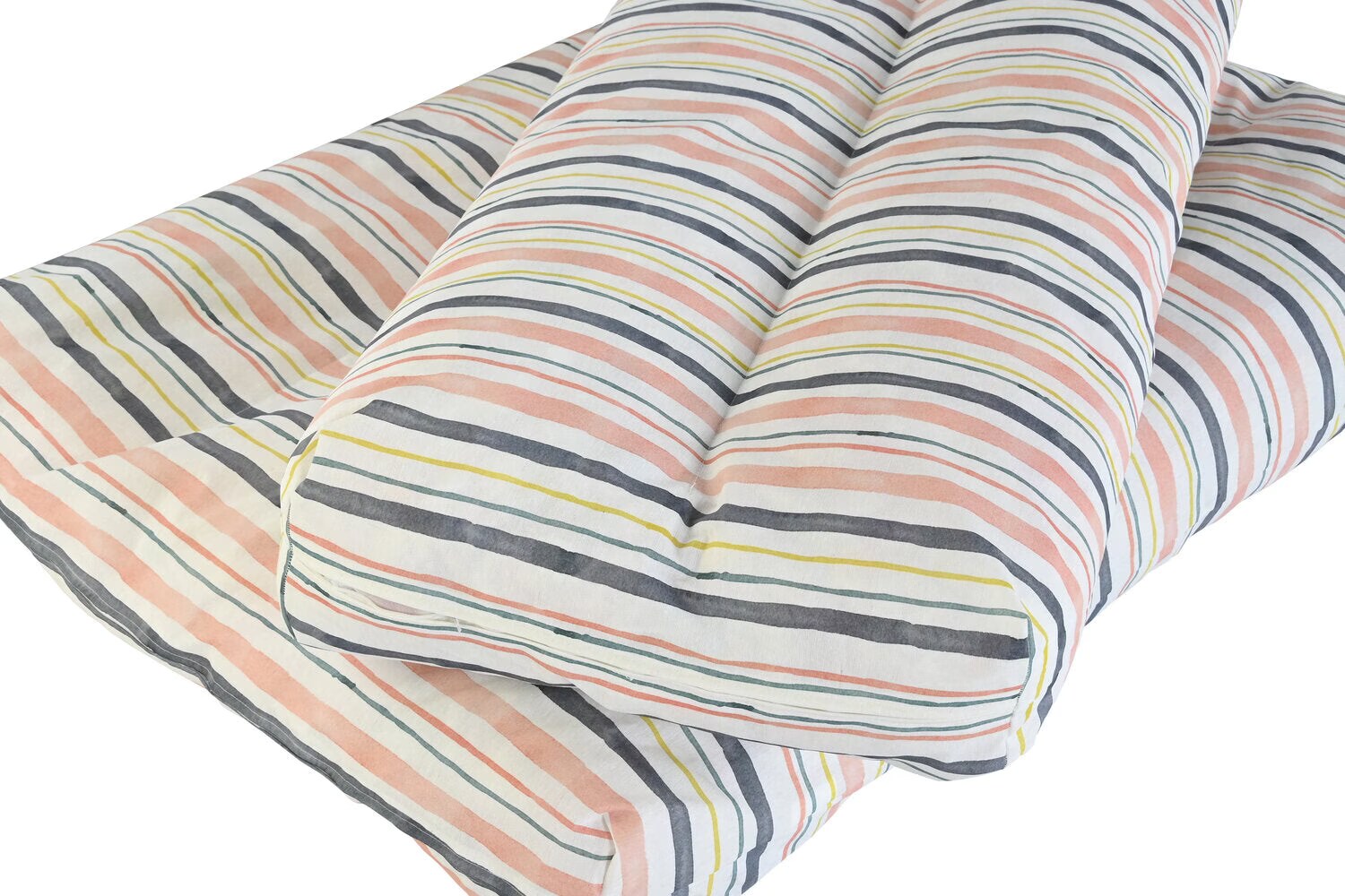 ABAKUHAUS Set Di 4 Federe Cuscino Astratte 45x45 Cm - Stampa Digitale Fronte/Retro In Microfibra (Grigio E Scarlatto) - 2